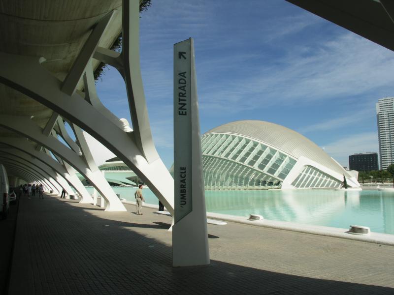espana, valencia, la ciudat de les artes i les ci