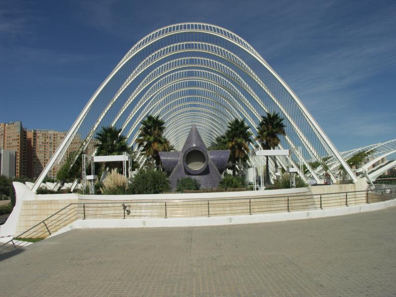 espana, valencia, la ciudat de les artes i les ci