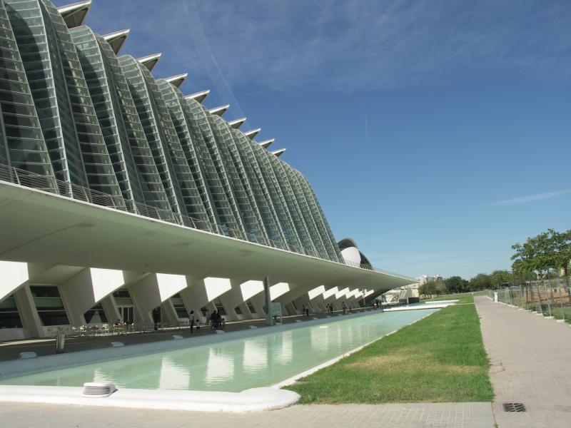espana, valencia, la ciudat de les artes i les ci