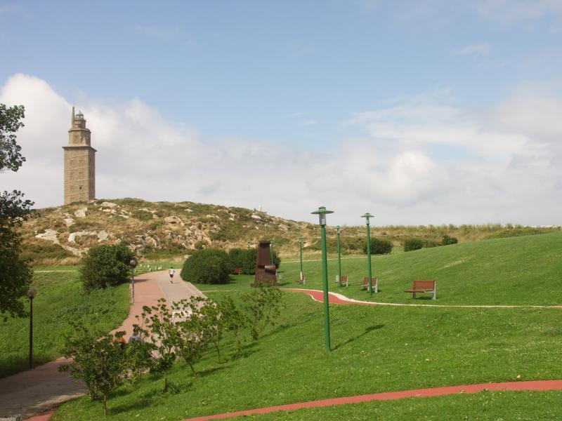espana, galicia, a coruna, torre de hercules