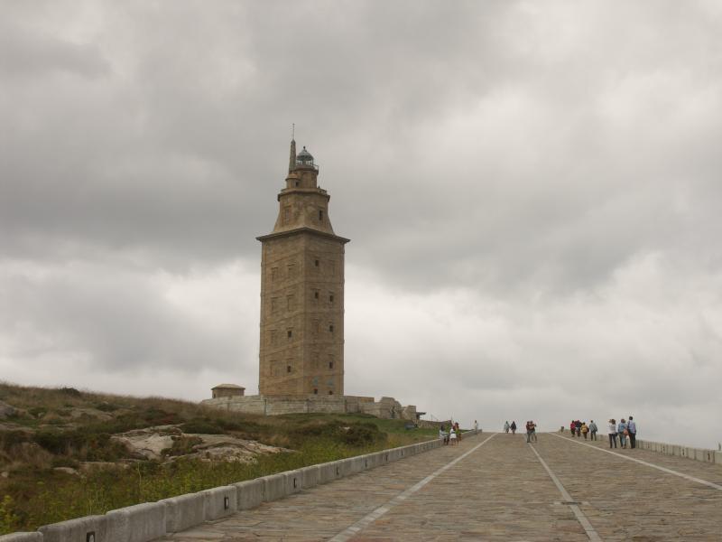 espana, galicia, a coruna, torre de hercules