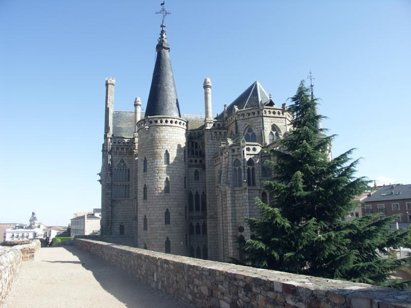 espana, astorga, castilla y leon, palacio de gaudi