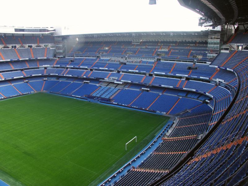 espana, madrit, estadio santiago bernabeu