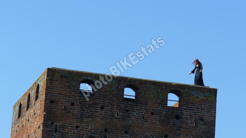 Czarna dama na zamku w Czersku
