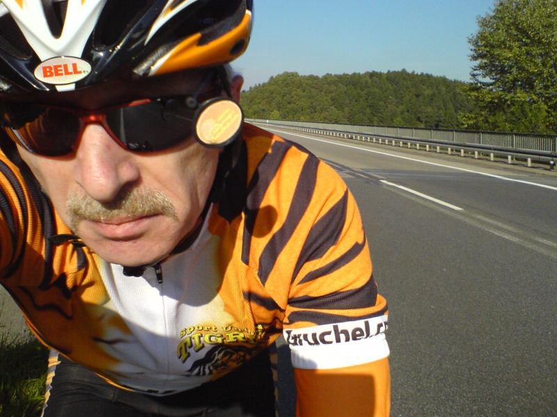 trening, tour, rower