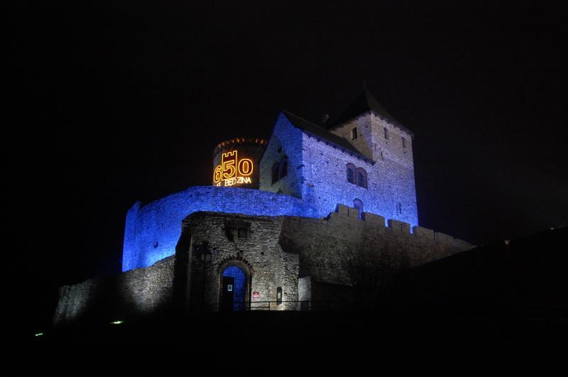 zamek, będzin
