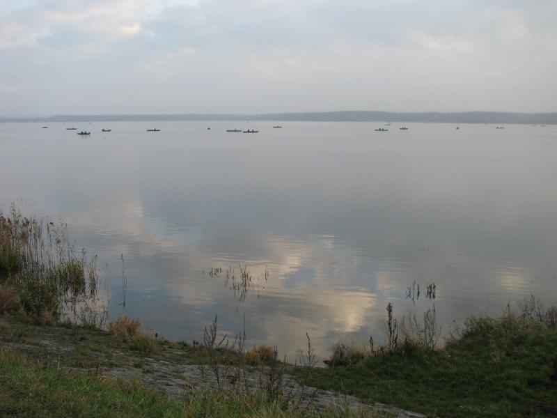 świerklaniec, zalew, łodzie