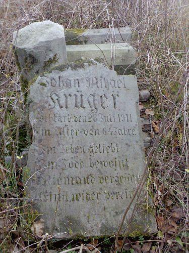 stary cmentarz olęderski w piaskach duchownych
