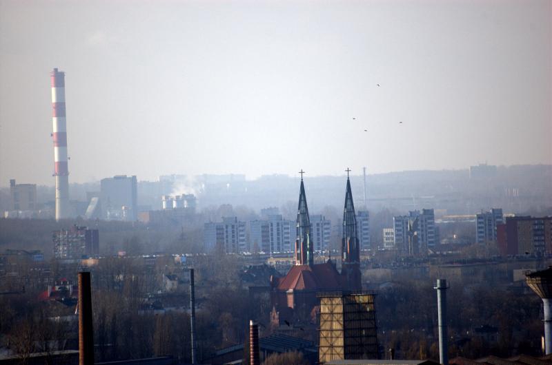 panorama, sosnowiec