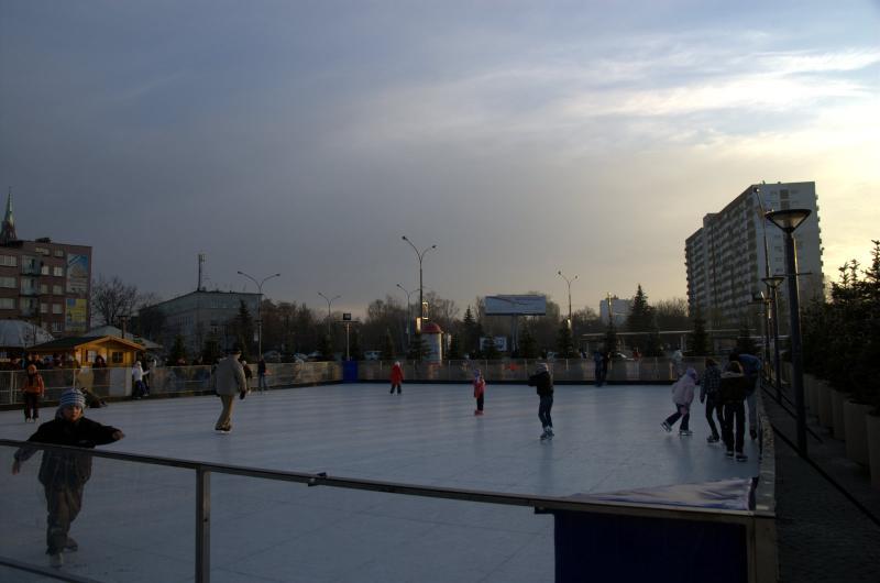 dąbrowa górnicza, centrum, lodowisko