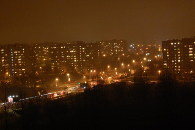 Sosnowiec - widok na zagórze osiedle