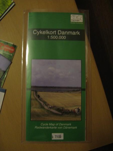 Rowerowa mapa Danii