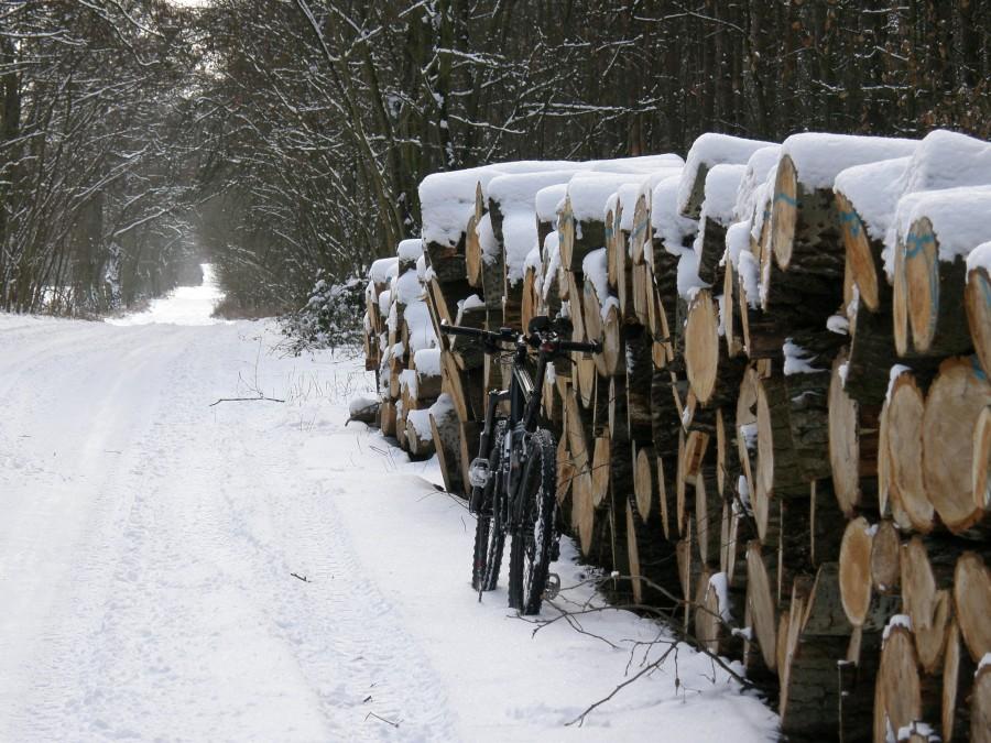 Śnieżny teren