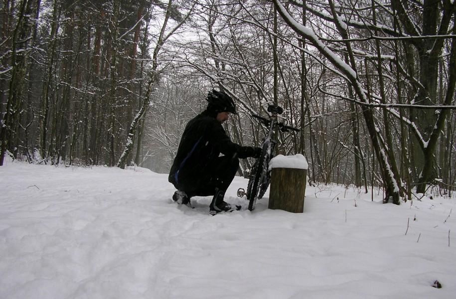 Śnieżne pompowanie :)