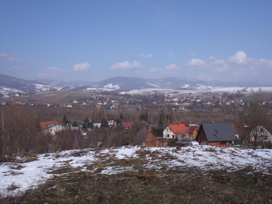 widok na Beskid Mały