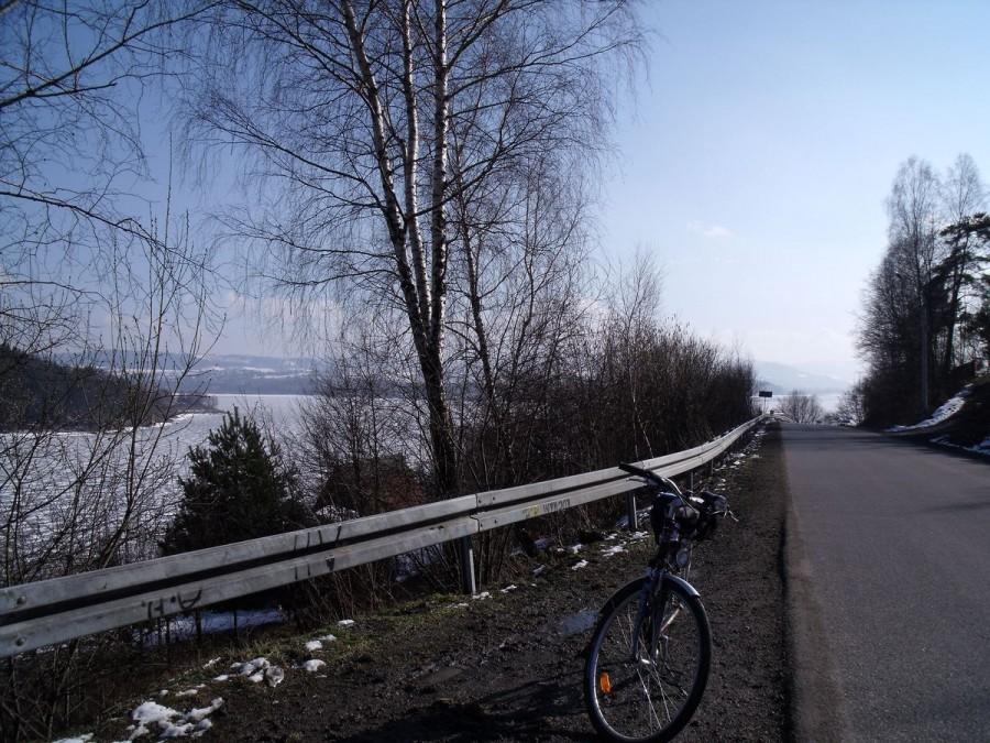 Jezioro Żywieckie - widok z Małej Tresnej