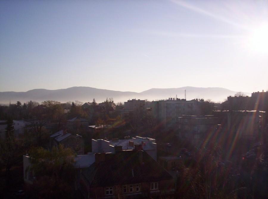 widok z okna