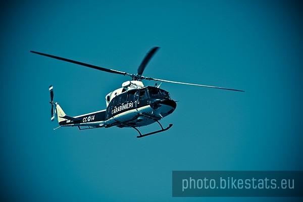 Helikopter w locie