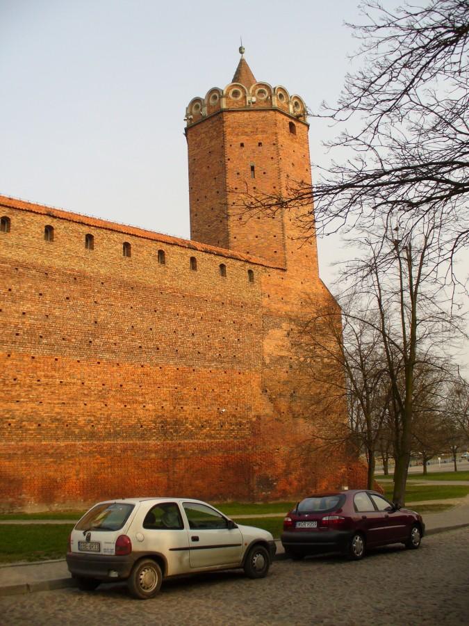 Łęczyca, zamkowa wieża