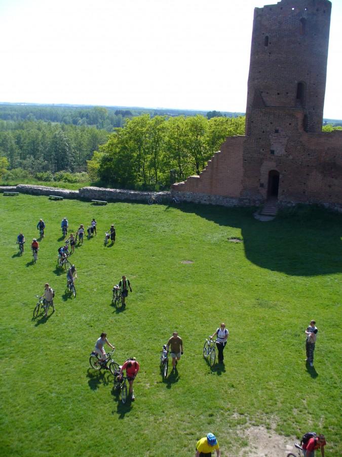 Czersk i rowerzyści jacyś