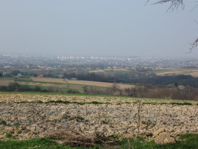 W oddali Rzeszów.