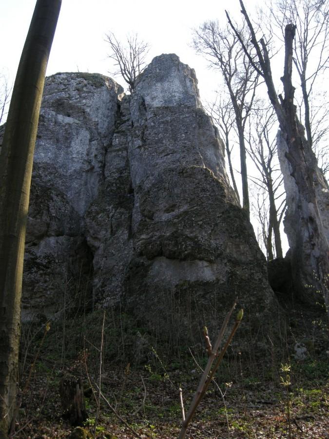 Skały w Zielonej Górze