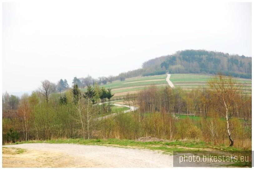 Widok na Dąbrowe 409 m n.p.m