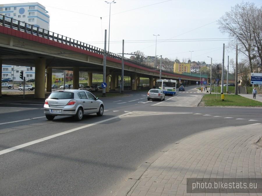 Estakada przy ulicy Morskiej