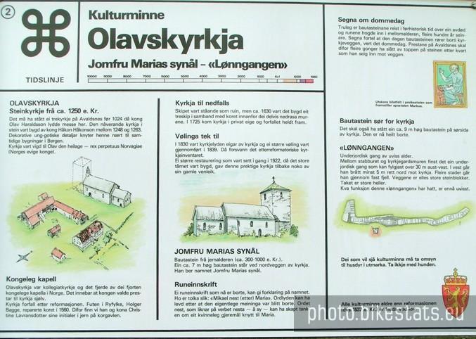 Tablica pod kościołem