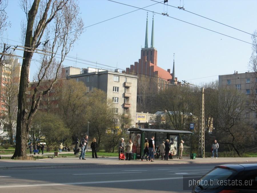 Widok na kościół Franciszkanów