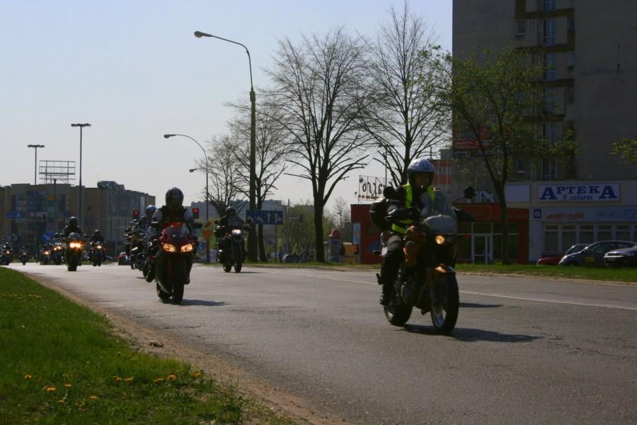 Pielgrzymka motocyklistów na Jasną Górę