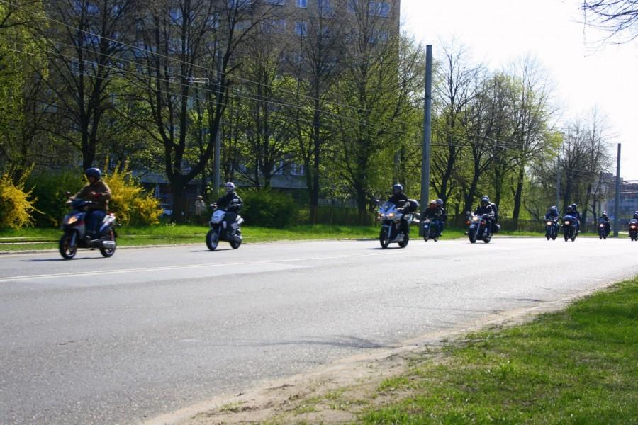 Pielgrzymka motocyklistów na Jasną Górę