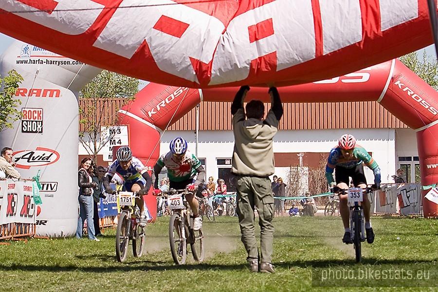 Awaria balonu SRAM w trakcie Bikemaratonu Wrocław 2009
