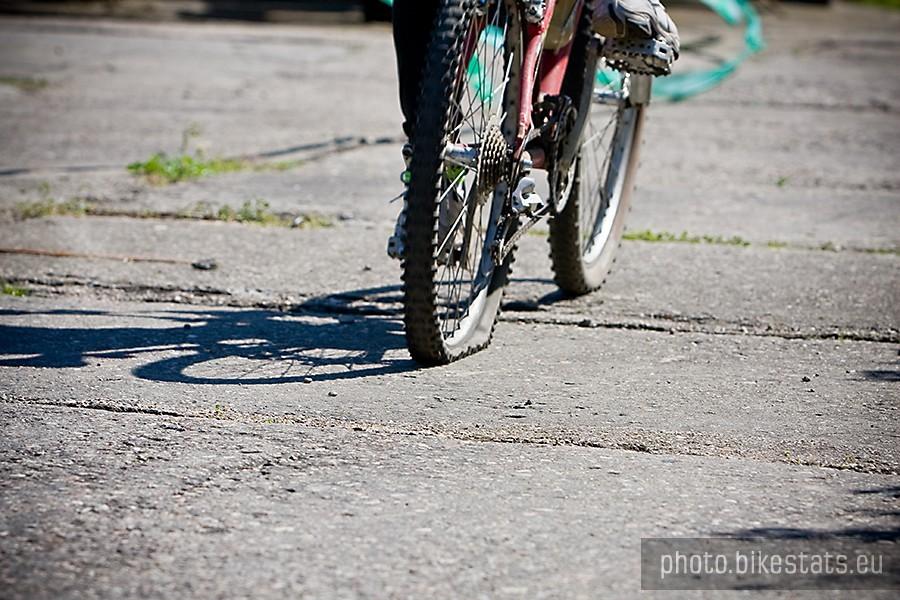 Guma złapana - Bikemaraton Wrocław 2009