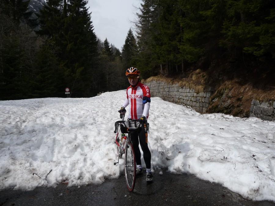 Wyprawa na Passo di Neggio /Szwajcaria - koniec możliwości dojazdu na 1320 Hm