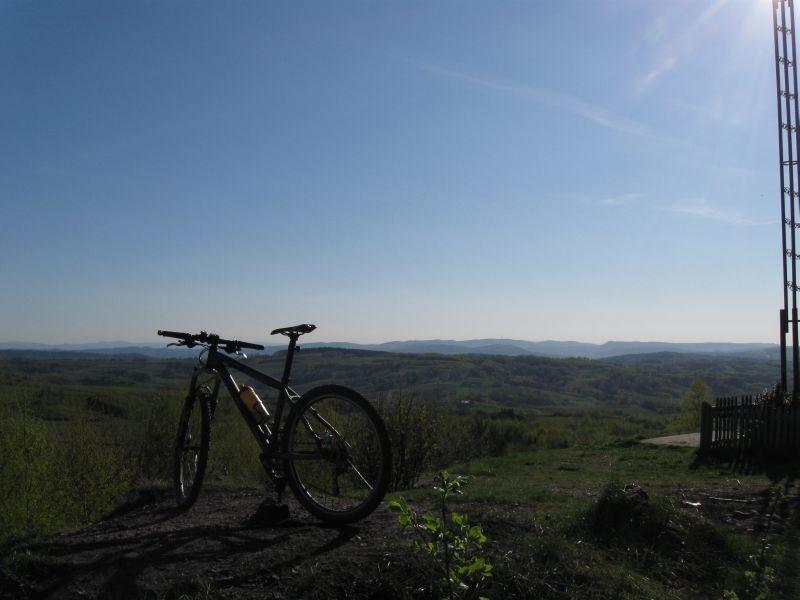 Widok ze szczytu.