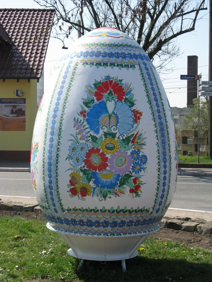 Pisanka gigant w Gogolinie
