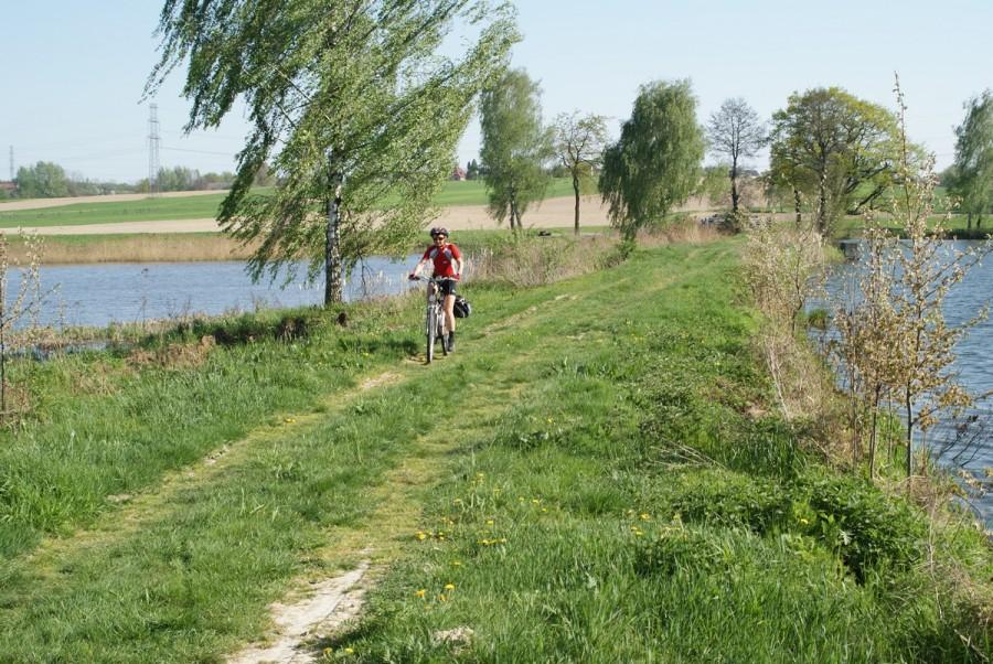 zielony szlak rowerowy