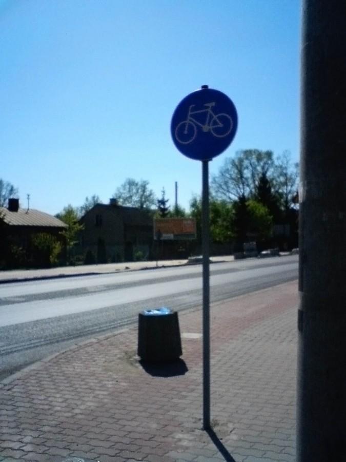 Atrakcja na ścieżce rowerowej