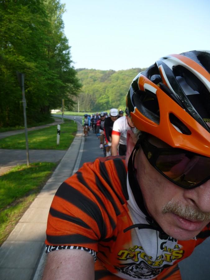 RadTourenFahrt "Rund um Schloss Bensberg" - na trasie