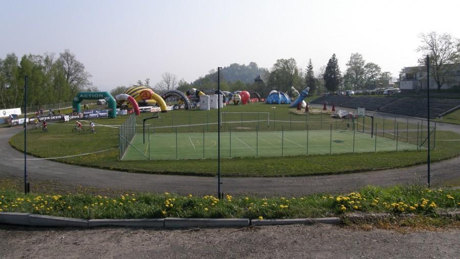 Stadion w Karpaczu - miejsce startu i mety