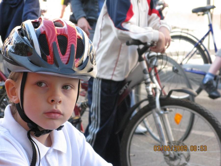 młody cyklista