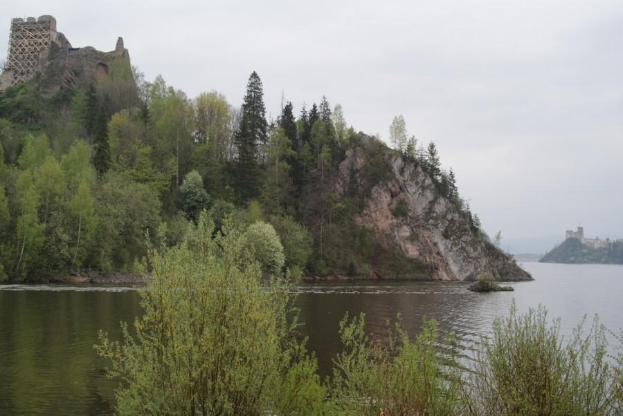 zamki w Czorsztynie i Niedzicy