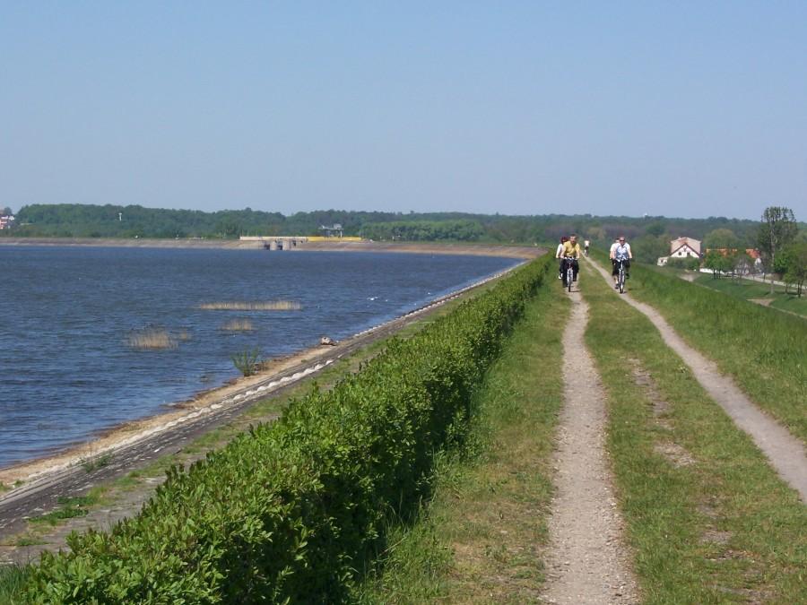 ścieżki rowerowe wokół jez.Nyskiego