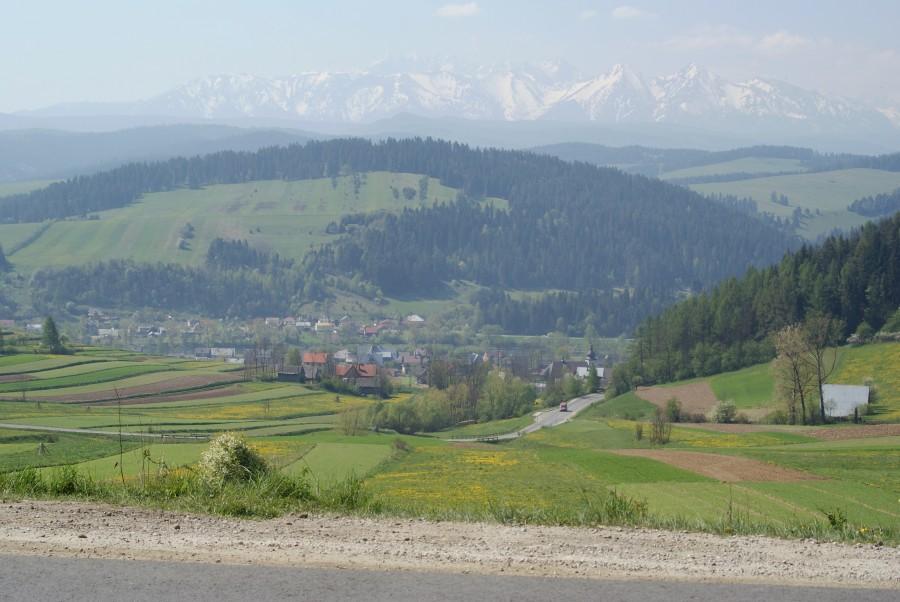 widoczek na Tatry