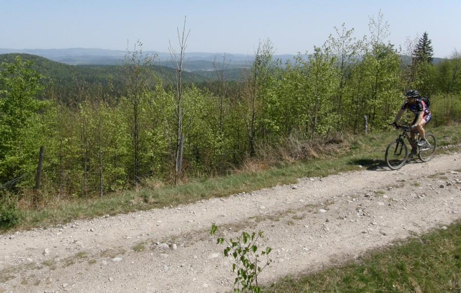 Zjazd na Drodze na Dwa Mosty