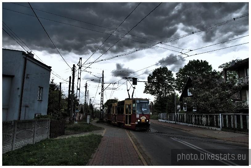 Tramwaj w drodze do Klimontowa