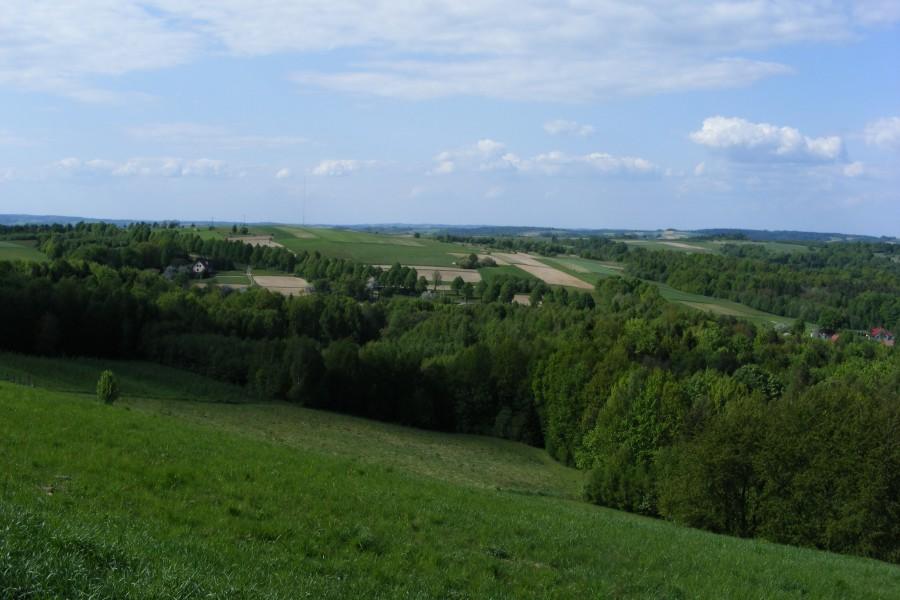 Początek góek między Dynowem i Domaradzem