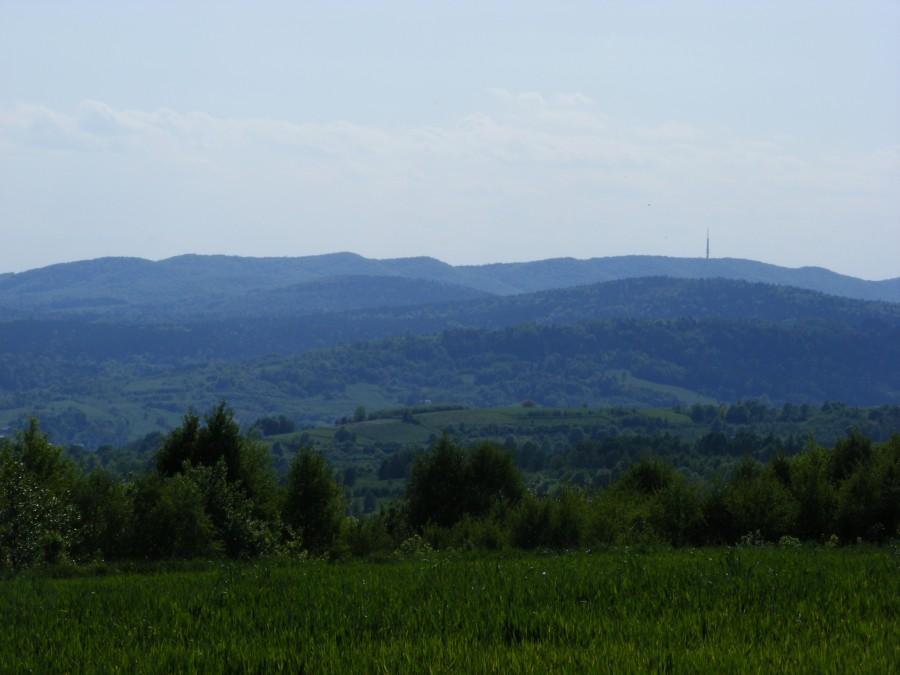 Góry??;) Widok w przeciwną stronę niż Wilcze;P