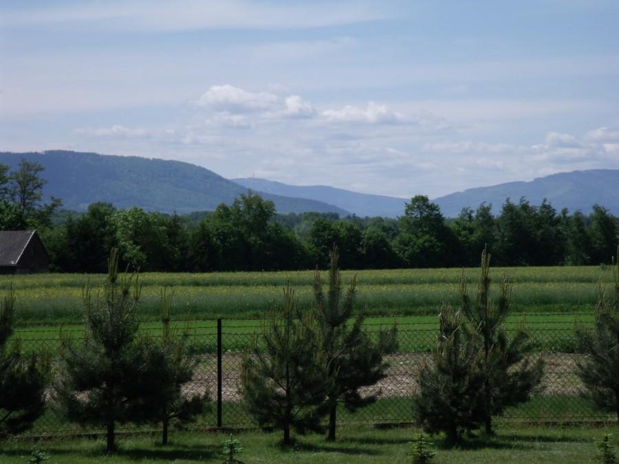Beskid Mały widziany z Hecznarowic